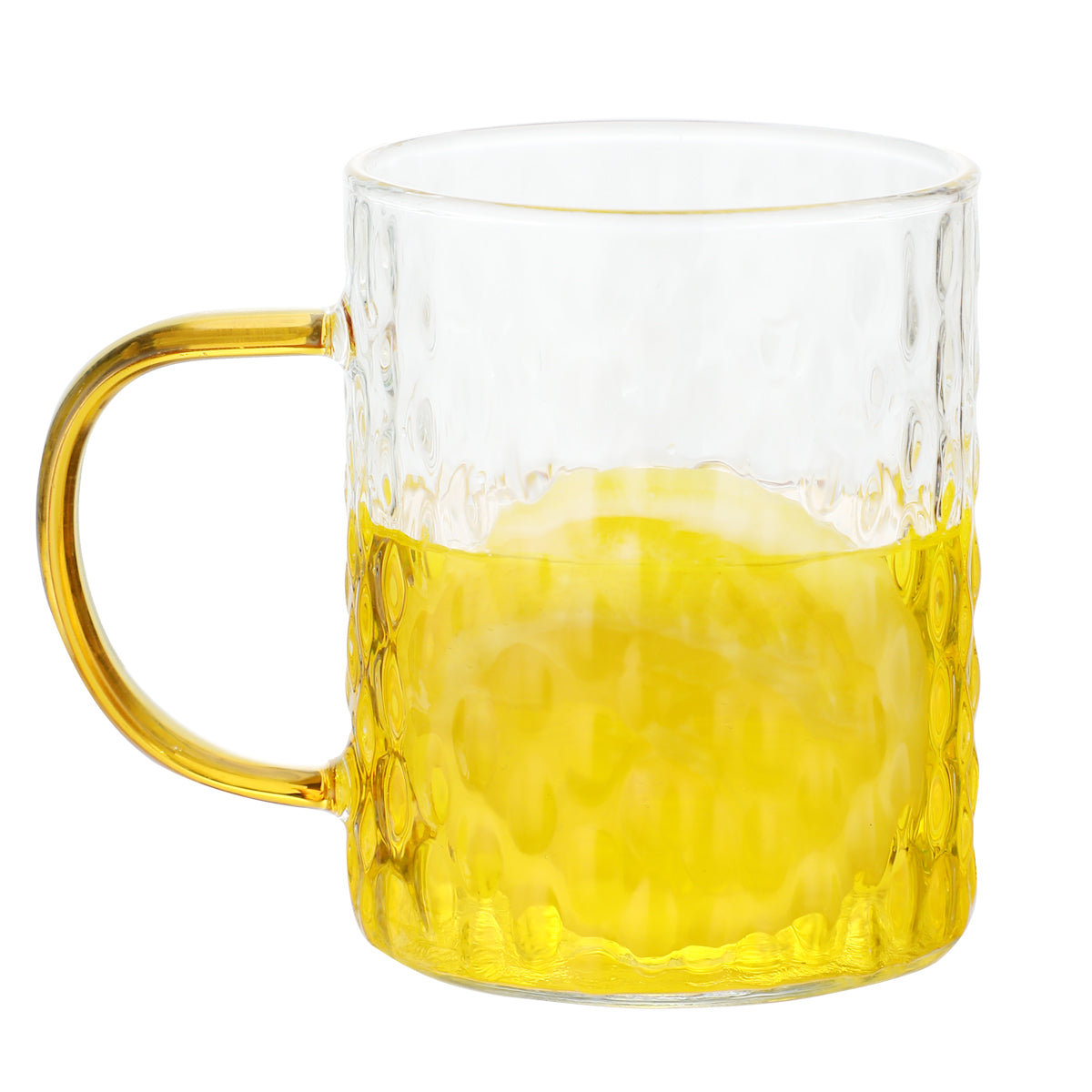 Pefelife Rice Grain Corrugated Glass Water Jug Heat Resistant Glass